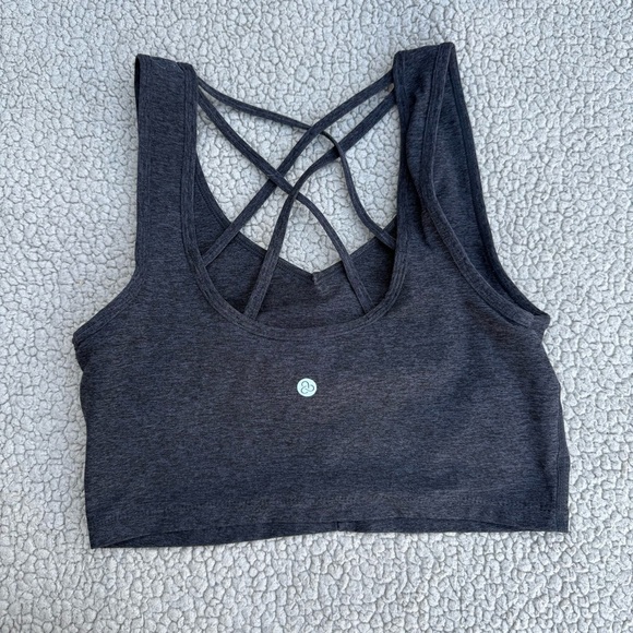Zella Lola Live In Cropped Tank Sz S - Picture 2 of 3